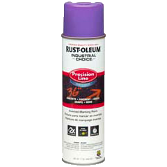 Rust-Oleum Industrial Choice M1800 Water-Based Precision Line Marking Paint from Columbia Safety